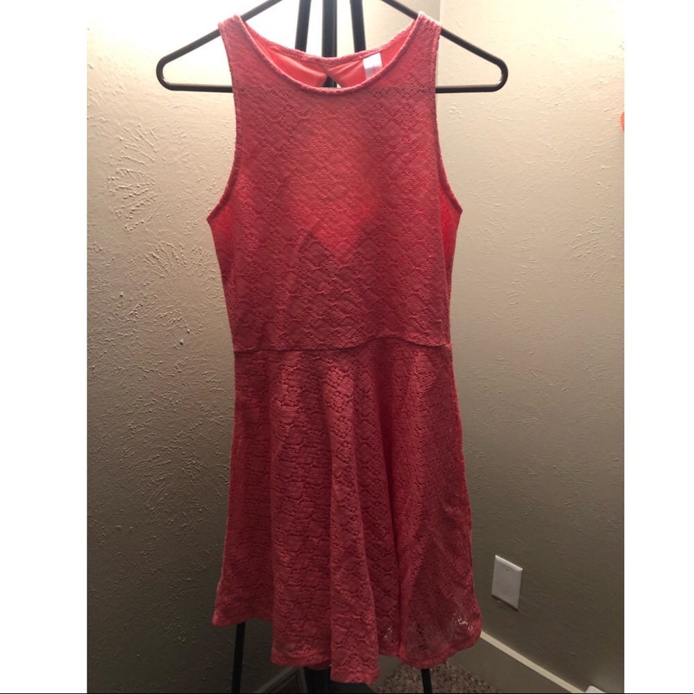 Pink Lace Dress